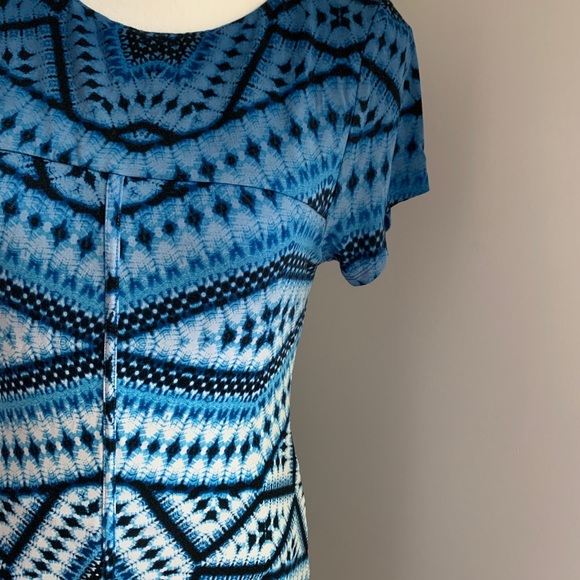 Tart Ombré Tie Dye Bodycon Dress w/ Back Cut-out - Picture 3 of 4